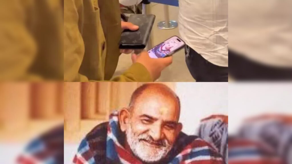 Baba Neem karoli on Virat Kohli's Phone Wallpaper